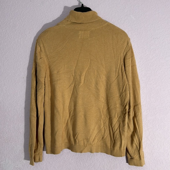 Topman Camel Knit Turtleneck Sweater - Picture 2 of 2